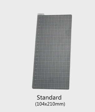 Snijmat & Liniaal Set A5/A6 - PVC Grid Mat voor Tekenen, Knutselen & Naaien