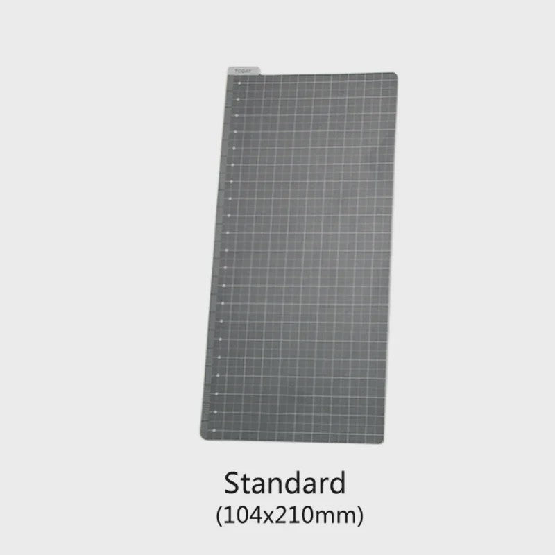 Snijmat & Liniaal Set A5/A6 - PVC Grid Mat voor Tekenen, Knutselen & Naaien