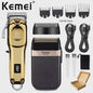 Kemei Professionele Oplaadbare Baard- en Haartrimmer KM-2628 - Goudkleurig