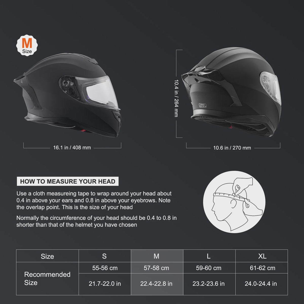 Full Face Motorhelm met Bluetooth Slot & Verwisselbare Lens - Veilig & Comfortabel voor Volwassenen