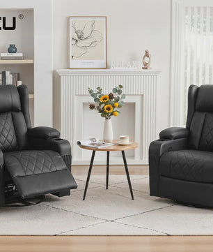 Draaibare Fauteuil met Verstelbare Rugleuning en Voetensteun | Comfortabel en Stijlvol