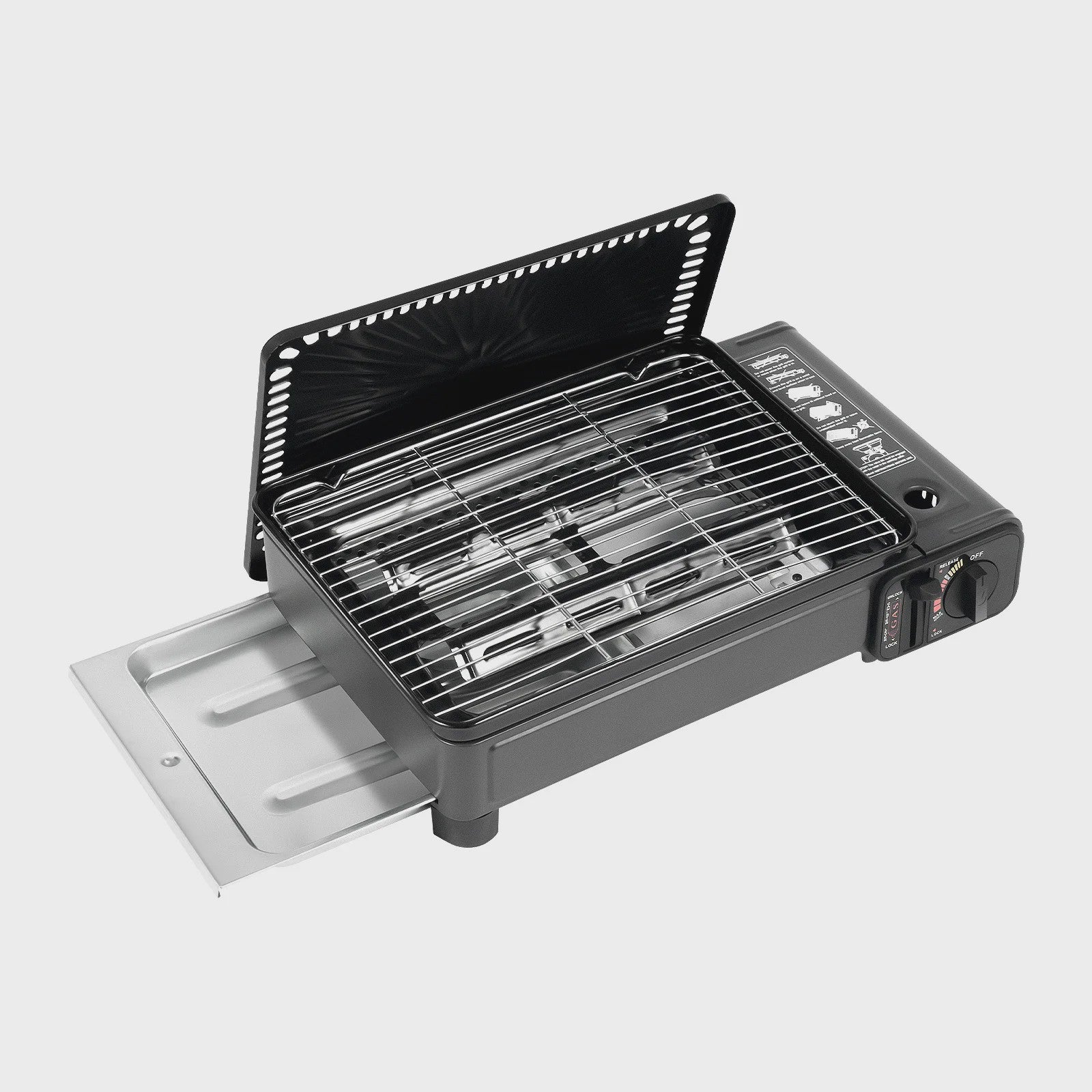 Draagbare Camping Gas BBQ Grill - Compact & Krachtig voor Buitenavonturen