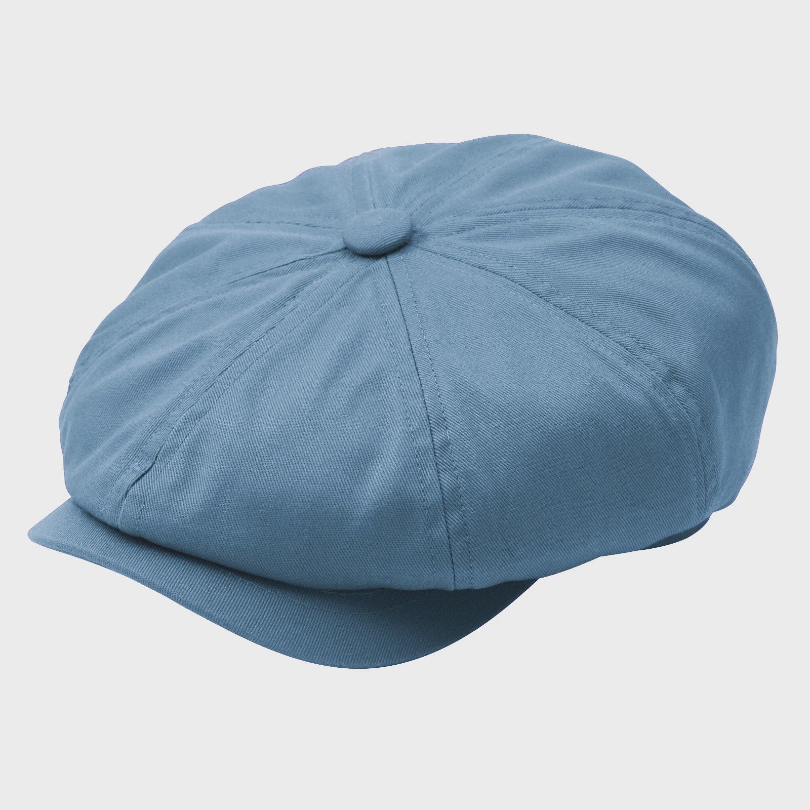 BOTVELA Heren Newsboy Cap - Katoenen Pet met 8 Panelen, Retro Stijl