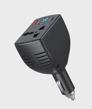 150W Auto Omvormer 12V naar 220V met USB Autolader - Krachtige Spanningsomvormer