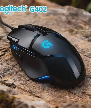 Logitech G402 Hyperion Fury FPS Gaming Muis - 1ms Respons, 32-bit ARM Processor, Anti-Slip
