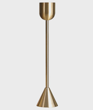 Luxe Gouden Kandelaar Set met Strik - Sfeervolle Decoratie