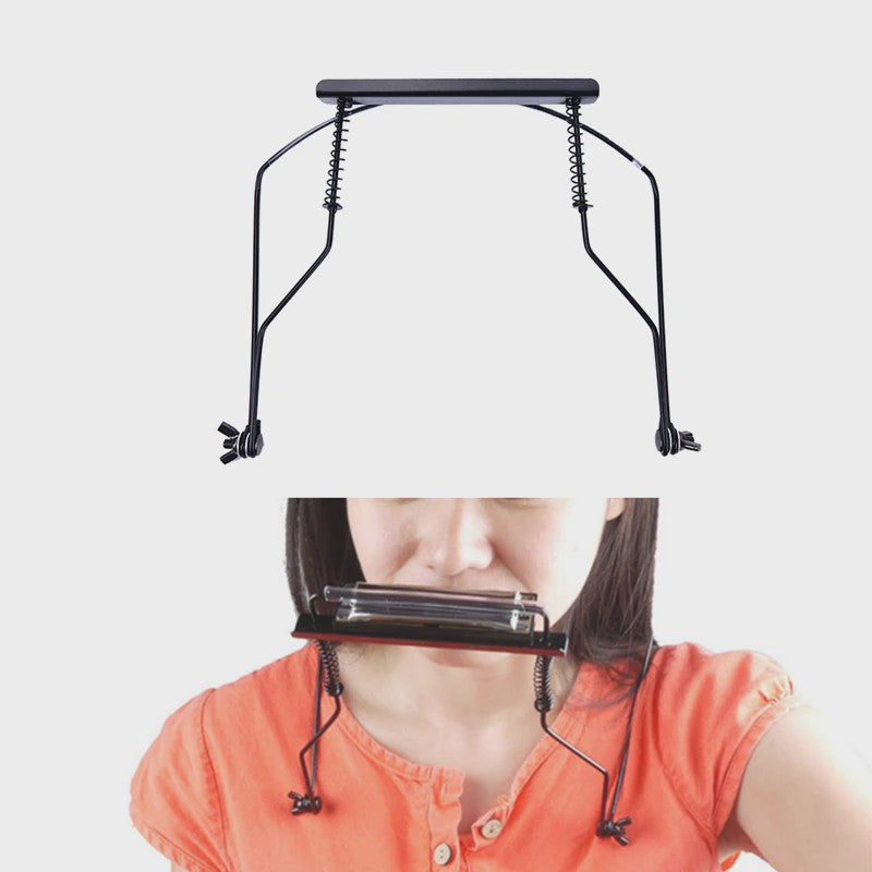 Verstelbare Nek Harmonica Stand - Ideaal voor 10-Hole Mondharmonica's
