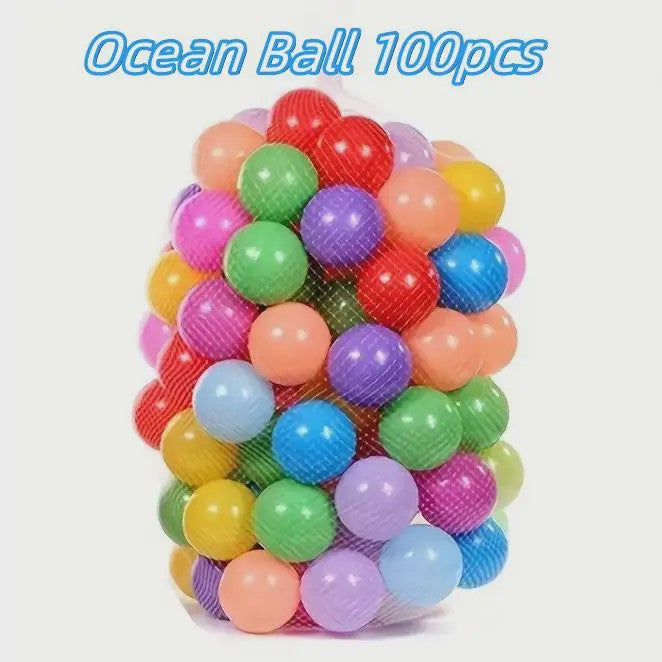 Vrolijke Ocean Ballen Speelgoed - Zachte Plastic Ballen voor Binnen en Buiten Plezier