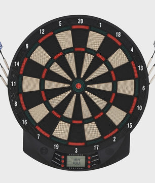 Elektronisch Dartbord met Automatische Score - 26 Spellen, 8 Spelers, Inclusief 6 Darts