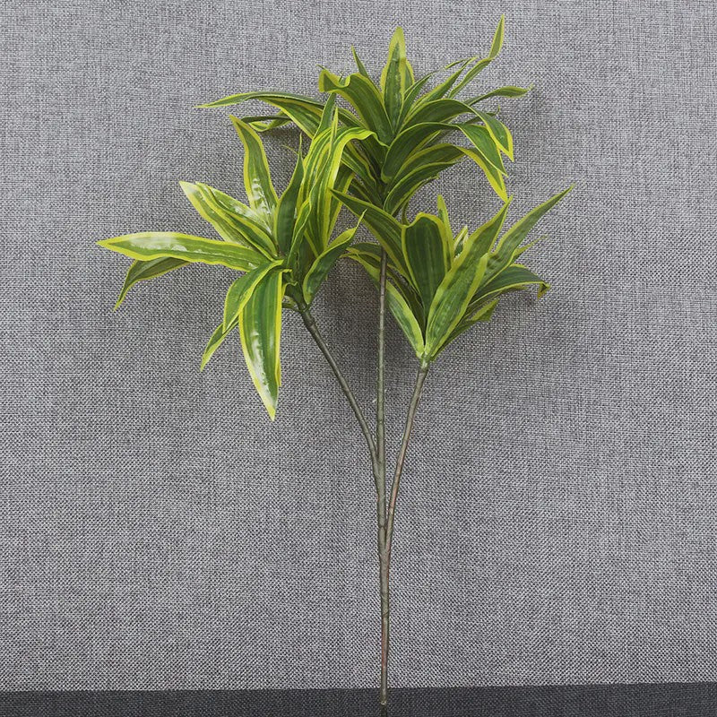 Kunstplant 36cm met 3 Bamboe-achtige Takken - Tropische Decoratie