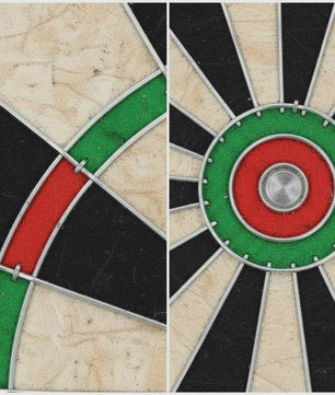 Professioneel Sisal Dartbord met 6 Darts - Toernooi Kwaliteit voor Huis, Bar & Recreatie