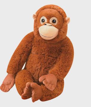 Grote Zachte Pluche Knuffel Gorilla / Aap - 62cm - Leuke Kinderkamer Decoratie & Cadeau
