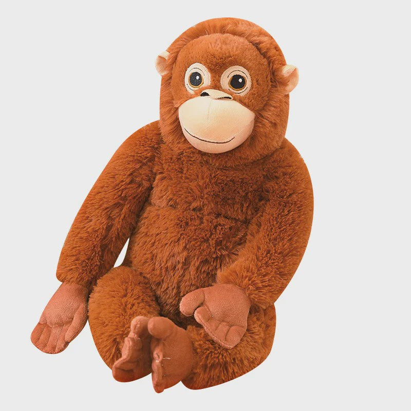 Grote Zachte Pluche Knuffel Gorilla / Aap - 62cm - Leuke Kinderkamer Decoratie & Cadeau