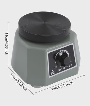 10cm Ronde Laboratorium Vibrator met Variabele Snelheid voor Gips en Modellen - 100W