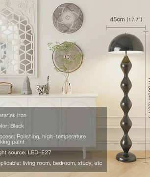 Nordic Design Mushroom LED Vloerlamp - Sfeervolle Verlichting voor Woonkamer & Slaapkamer