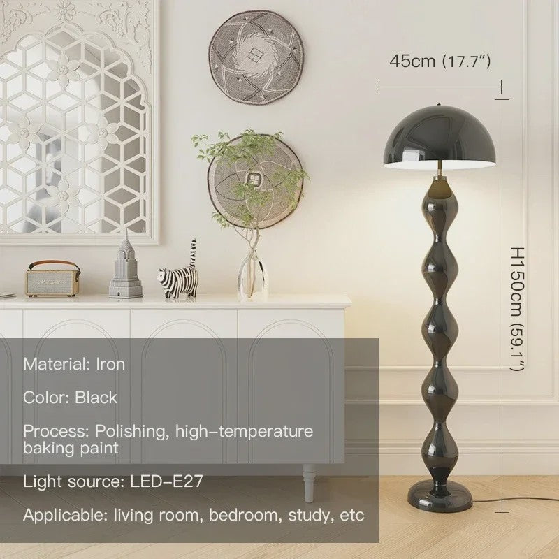 Nordic Design Mushroom LED Vloerlamp - Sfeervolle Verlichting voor Woonkamer & Slaapkamer