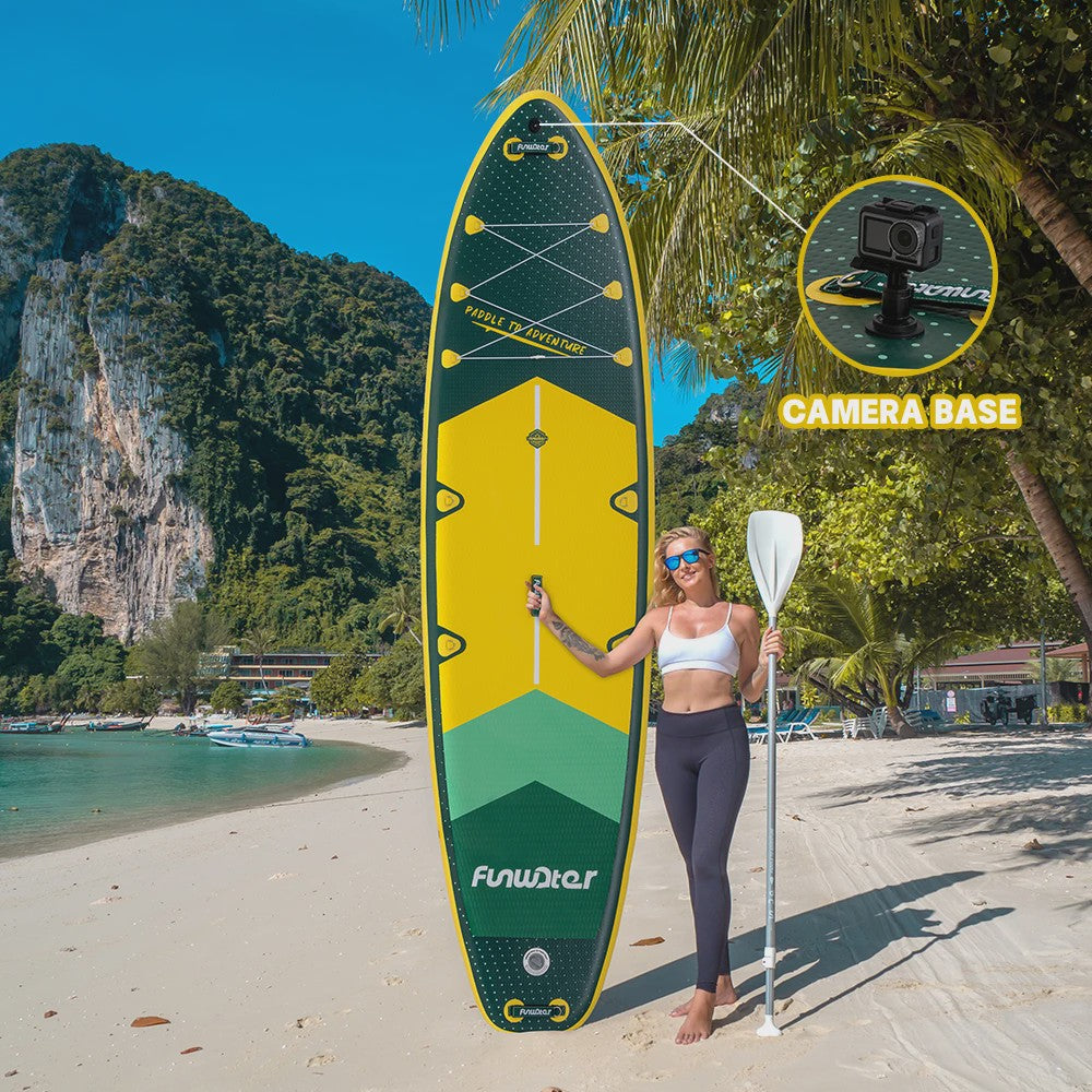 Opblaasbaar Stand Up Paddle Board Funwater 350cm - 200kg Capaciteit - Complete Set