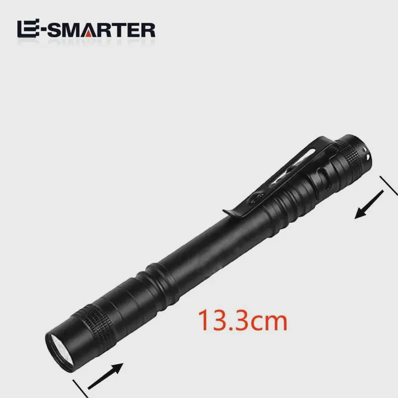 Compacte Pen Zaklamp LED - Waterdicht & Draagbaar voor Werk, Outdoor & Camping