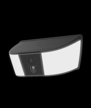 2K Buiten Beveiligingscamera met Wandlamp, Kleuren Nachtzicht & Bewegingsdetectie - 5200mAh Batterij