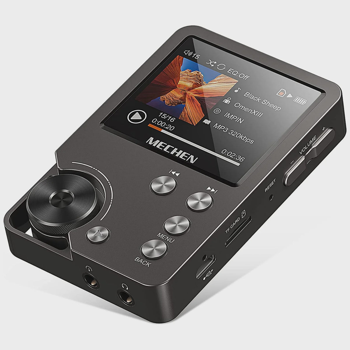Draagbare Hi-Fi MP3 Speler met 64GB Kaart - Lossless DSD Audio