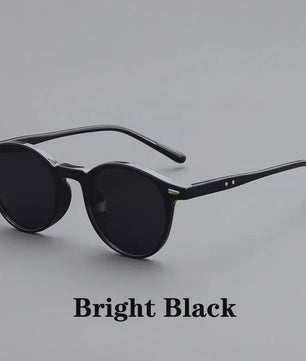 Vintage Ronde Zonnebril Unisex - Stijlvolle Fashion Eyewear