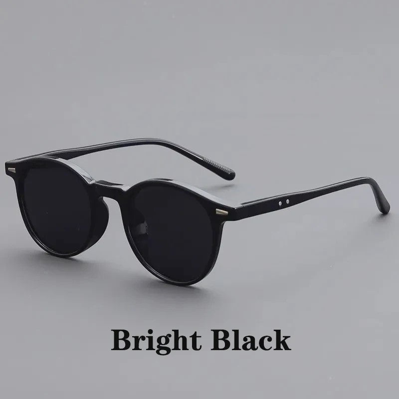 Vintage Ronde Zonnebril Unisex - Stijlvolle Fashion Eyewear