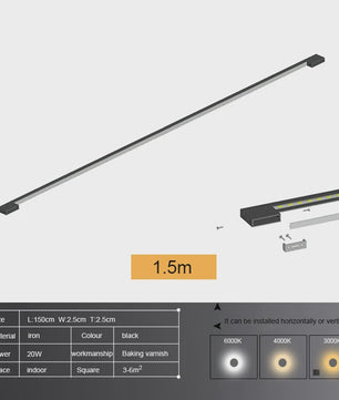 Moderne Minimalistische LED Wandlamp - Stijlvolle Verlichting voor Woonkamer & Slaapkamer