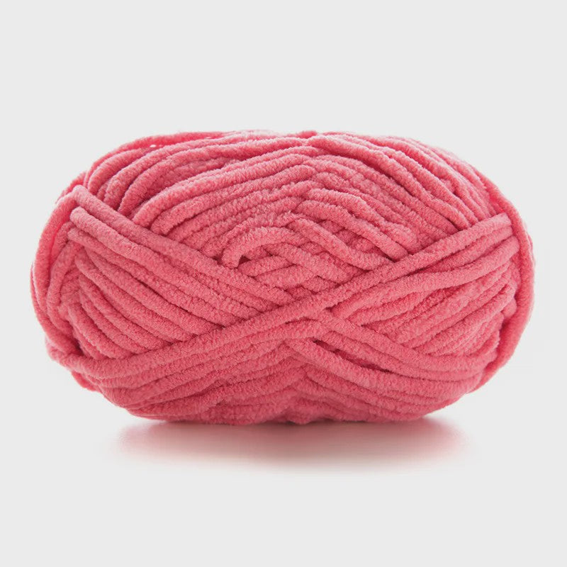 Zacht Chenille Garen 50g - Dik Velvet Garen voor Handwerken & DIY Baby Projecten
