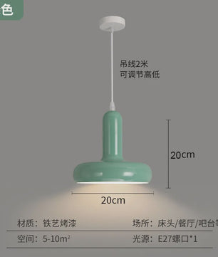 Moderne Paddenstoel Hanglamp Cream Style - Sfeervolle Verlichting voor Slaapkamer & Hotel