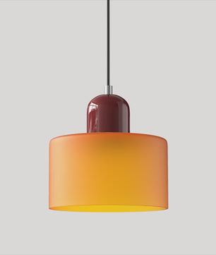 Moderne Glazen Hanglamp E27 - Sfeervolle Verlichting voor Slaapkamer, Nachtkastje of Bar