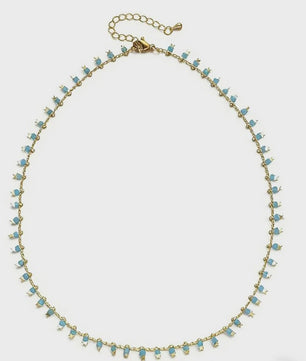 Bohemian Kralen Armband met Sterren & Tassel - Goudkleurig