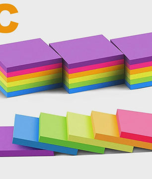 Kawaii Index Sticky Notes - Kleurrijke Notitieblokjes voor Organisatie en Creativiteit