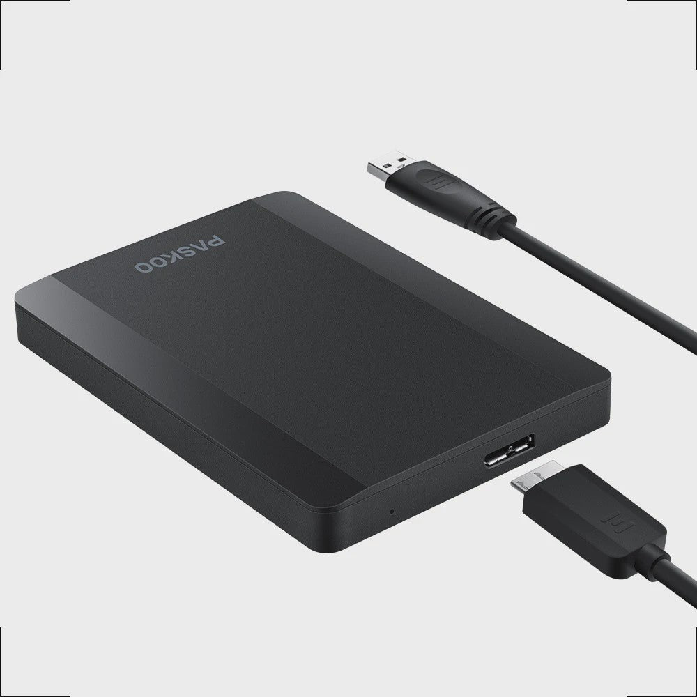 Externe Harde Schijf USB 3.0 (250GB-1TB) - Plug & Play Opslag