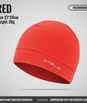 WRELS Winter Hardloopmuts voor Heren - Winddicht & Warm Fleece