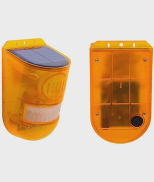 Draadloze Zonnesensor Alarm met Sirene & Strobe Licht - Tuin & Huisbeveiliging