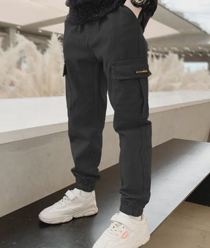 Stoere Cargo Broek voor Jongens (3-14 Jaar) - Slim Fit, Casual & Sportief