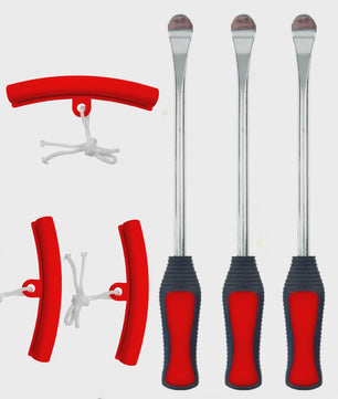 Professionele Bandenwisselset Motor & Fiets - 30cm Levers met Velgbeschermers
