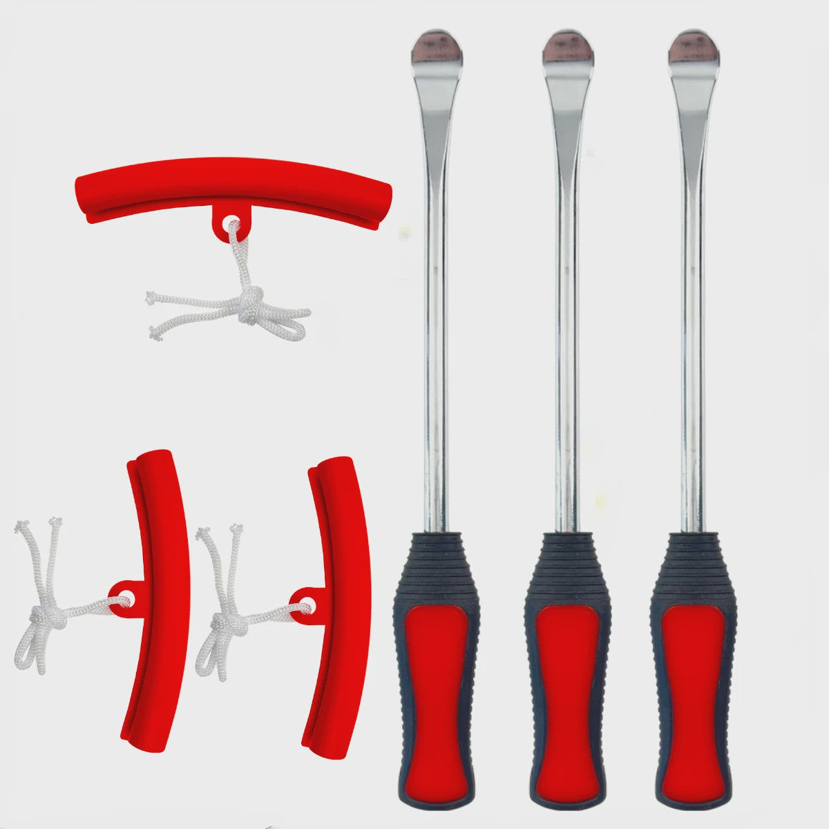 Professionele Bandenwisselset Motor & Fiets - 30cm Levers met Velgbeschermers