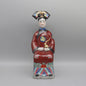 Set Keramische Beelden Chinese Keizer en Keizerin - Qing Dynastie Decoratie
