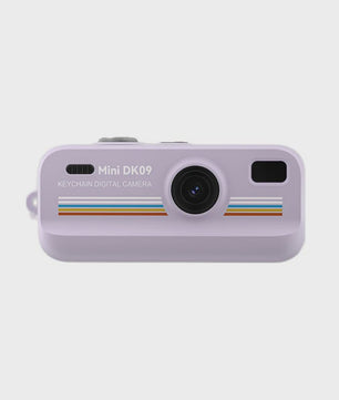 Retro Mini Digitale Camera 2K HD met 16x Zoom en Flash - Draagbaar Vlogging & Selfie Cameraatje