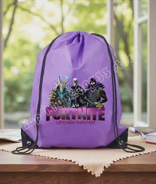 Fortnite Sporttas met Trekkoord - Grote Capaciteit, Waterdicht - Cadeau voor Jongens