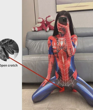 Spider-Woman Cosplay Kostuum Jumpsuit - Superheld Zentai Bodysuit voor Dames