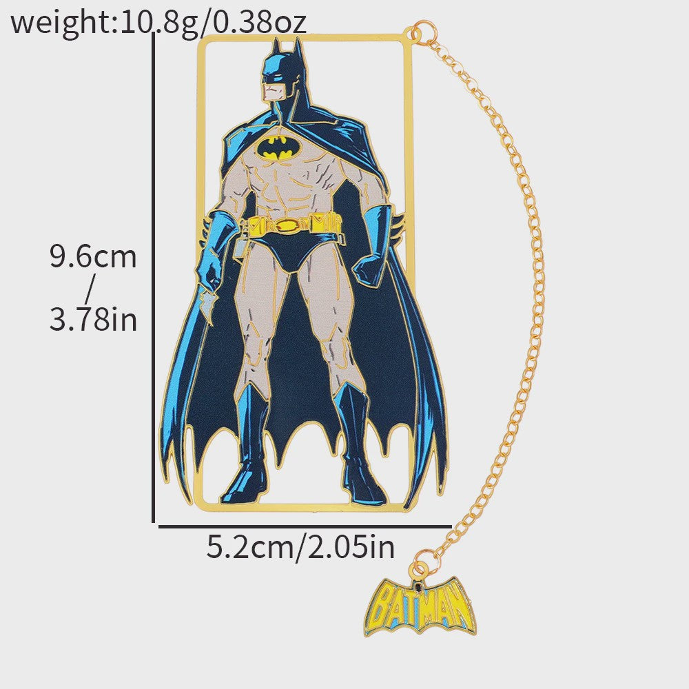 Marvel Metalen Bladwijzers - Superman & Batman | Perfect Cadeau voor Comics Fans