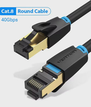 Vention Cat8 Ethernet Kabel SFTP 40Gbps 2000MHz - Razendsnel Internet & Gaming