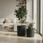 Grote Gevroren Steenlook Bloempot - Stijlvolle Plantenbak voor Bonsai & Balkon