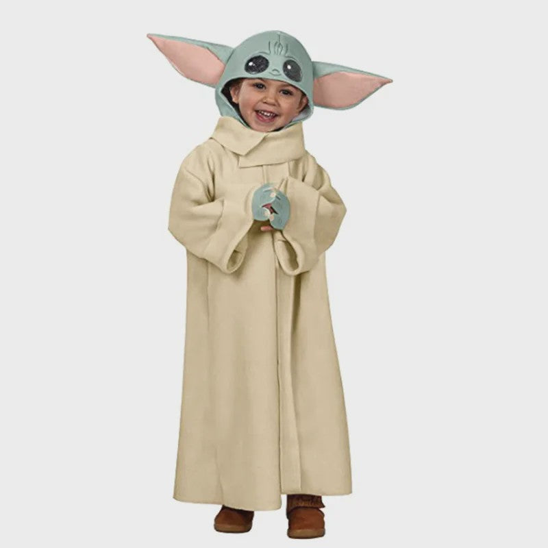 Schattig Yoda Kostuum Kinderen - Perfect voor Feestjes, Carnaval & Cosplay