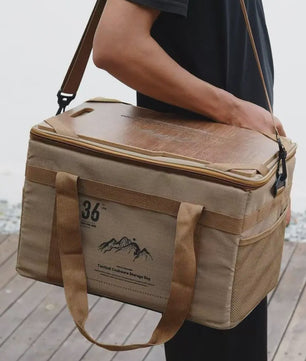 Tactische Picknicktas 36L - Waterdicht & Thermisch met Afneembaar Tafelblad