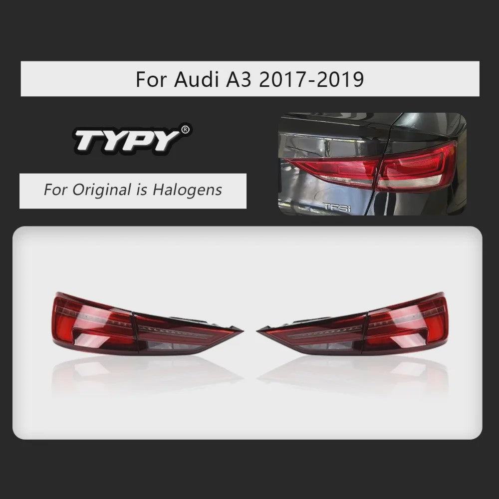 LED Achterlichten Audi A3 (2013-2019) - Dynamische Richtingaanwijzers & DRL