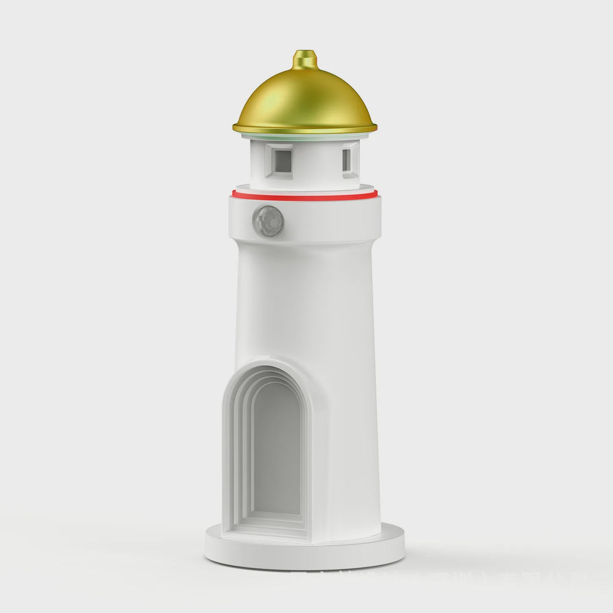 Unieke Maan Projectie Vuurtoren Lamp met Muziek & Bewegingssensor