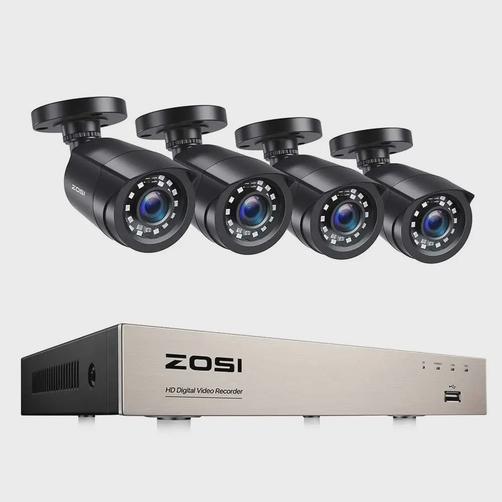 ZOSI 3K Lite Beveiligingscamera Systeem met AI Detectie & 8-Kanaals DVR